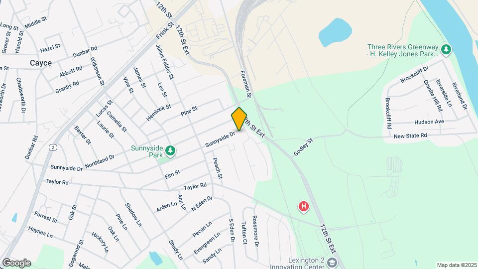 1007 Sunnyside Dr Map and Location Details