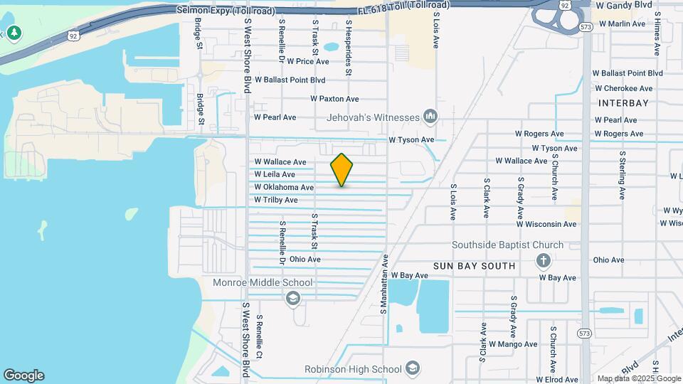4424 W Oklahoma Ave Map and Location Details