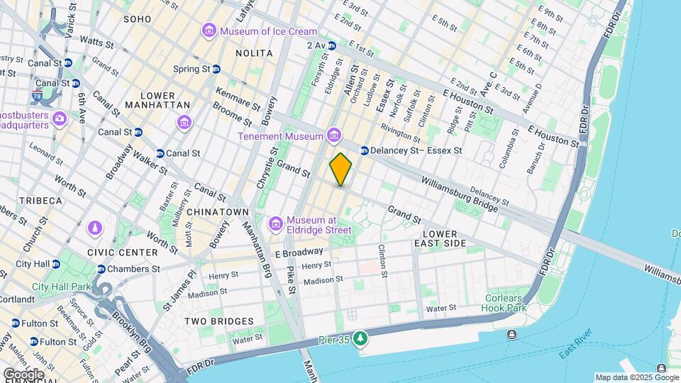 349 Grand St, Unit 3A Map and Location Details