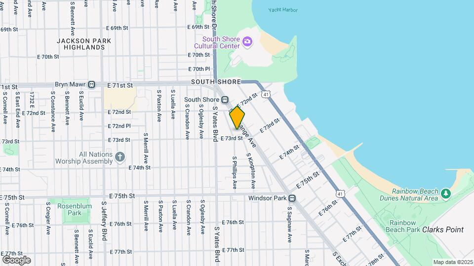 7251-61 S Phillips Ave Chicago IL Map and Location Details