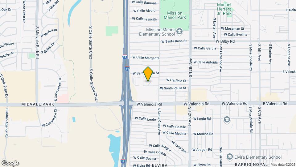 Solano Springs Mapa y Detalles de la Ubicación