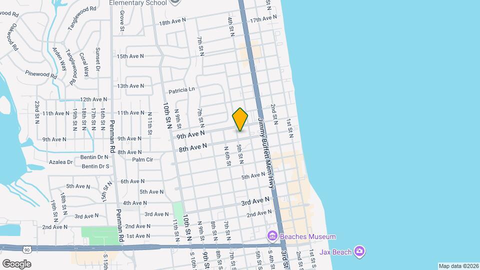 445 8th Ave N Map and Location Details