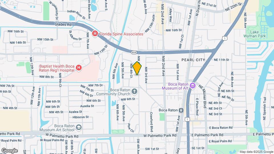 875 NW 4th Ave Map and Location Details