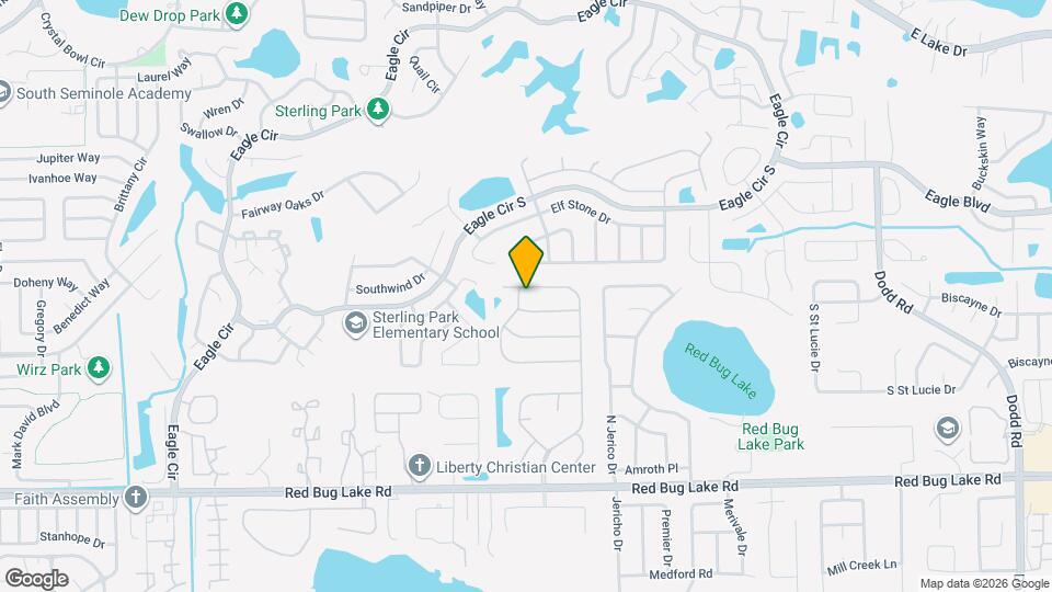 1886 Laurel Brook Loop Mapa y Detalles de la Ubicación