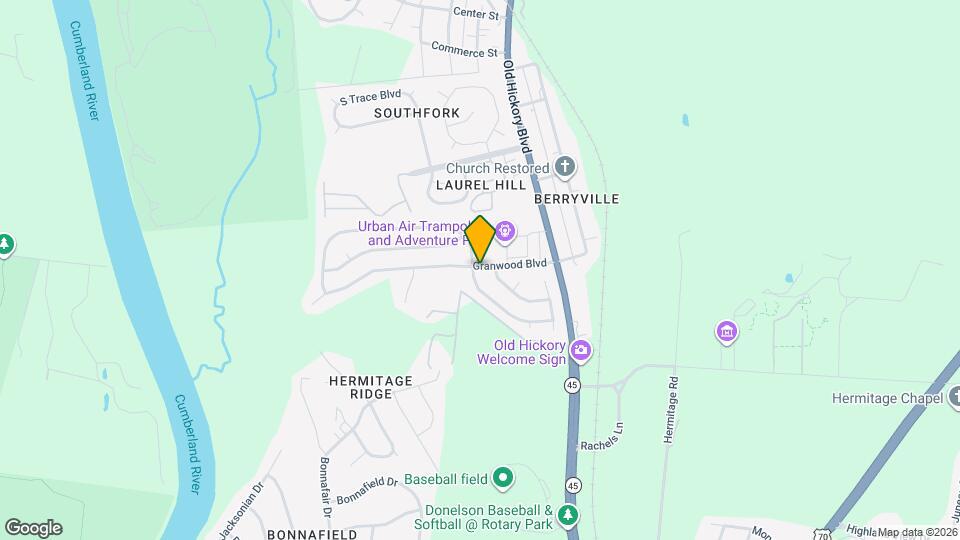 1472 Aaronwood Dr Mapa y Detalles de la Ubicación