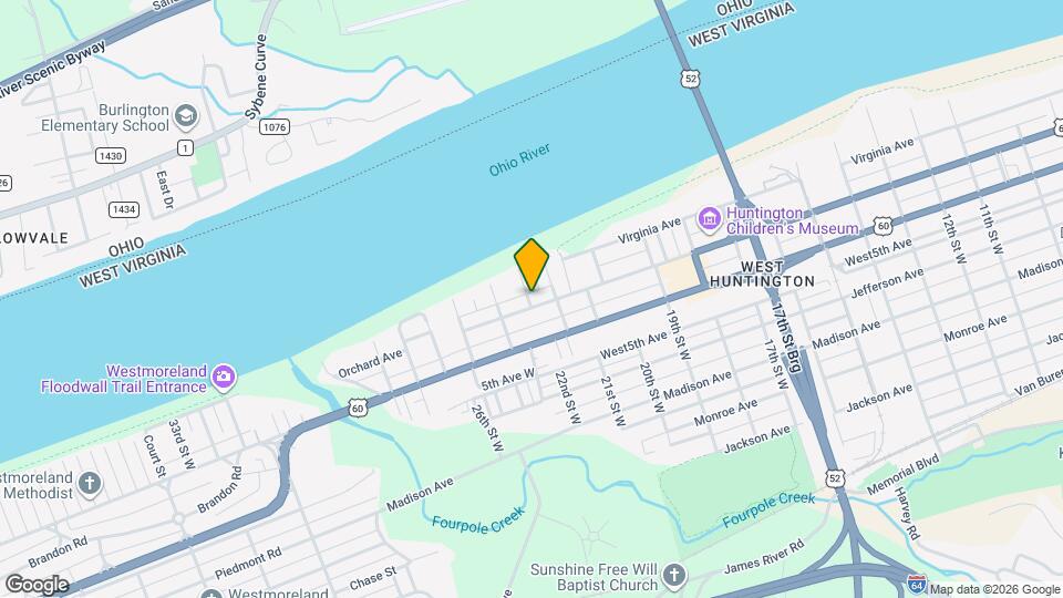 2228 Washington Ave Map and Location Details