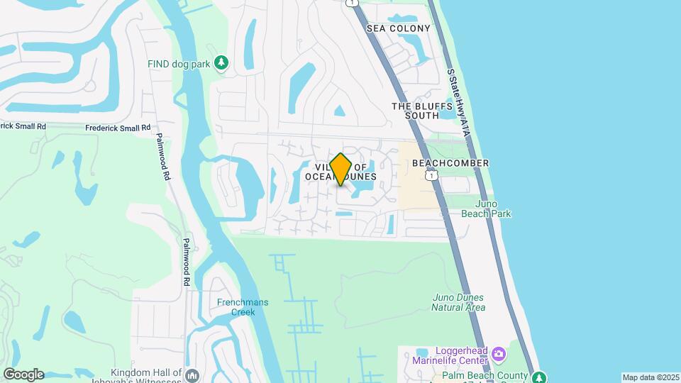1106 Ocean Dunes Cir Map and Location Details