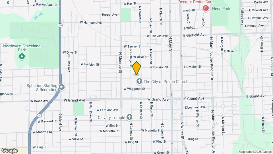 432 W Center St Map and Location Details