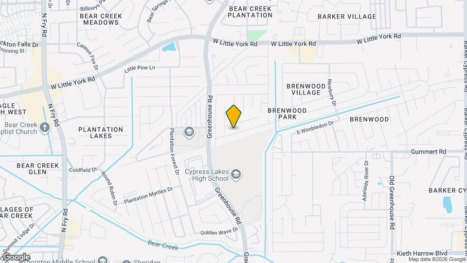 19218 Sandelford Dr Map and Location Details