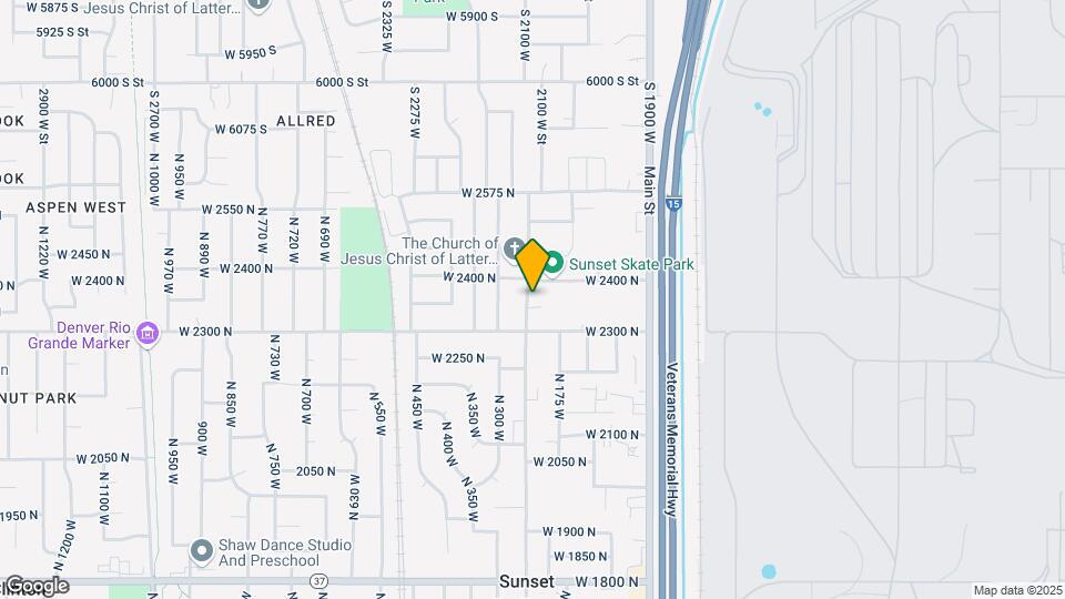 2360 N 250 W Map and Location Details