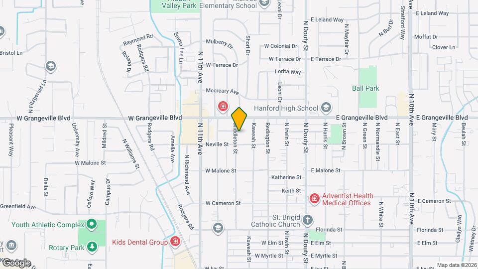 1511 Middleton St Map and Location Details