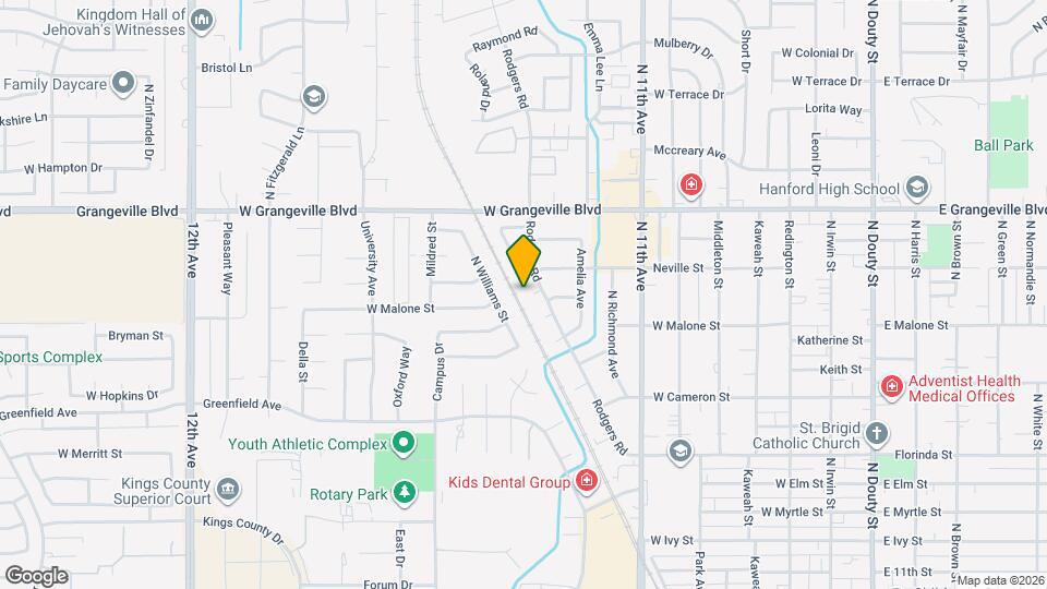 1412 Rodgers Rd Map and Location Details
