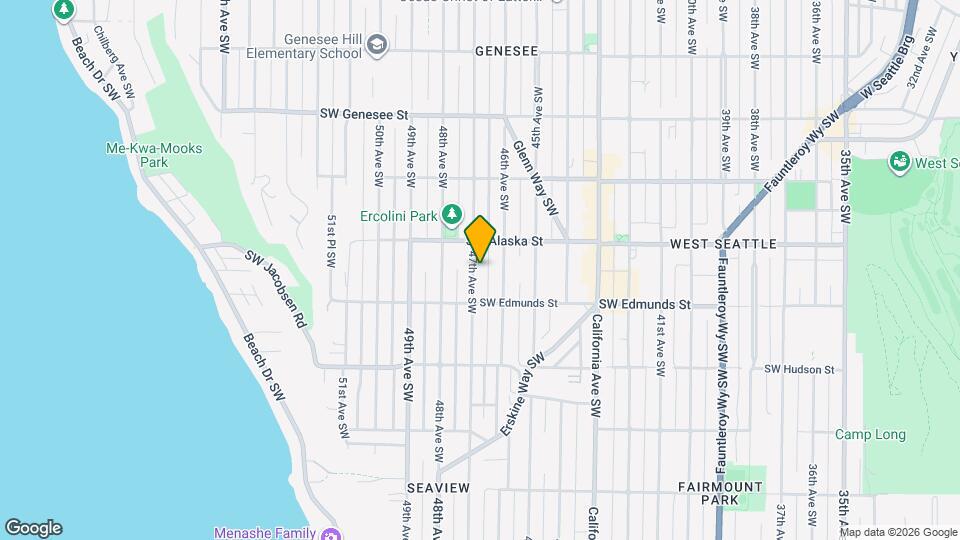 4722 47th Ave SW Map and Location Details