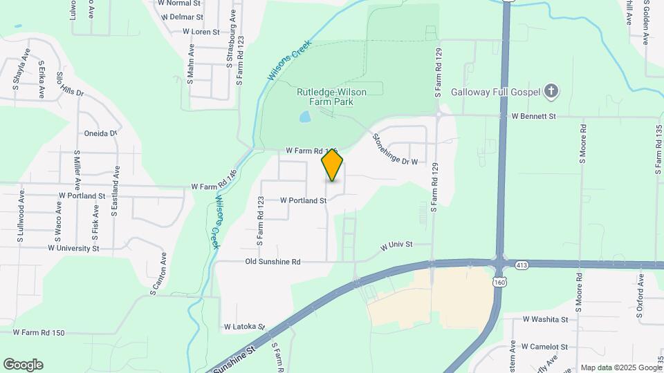 1630 S Burks Ave Mapa y Detalles de la Ubicación