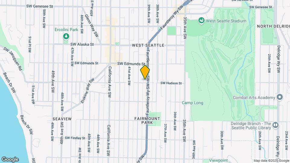 4857 Fauntleroy Wy SW Map and Location Details