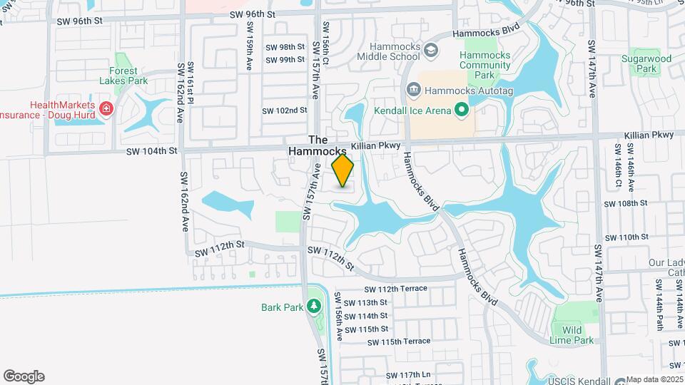 15770 SW 106th Terrace Map and Location Details