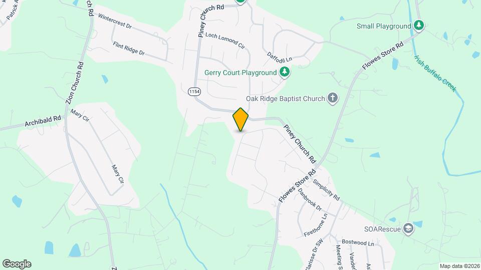 733 Point Andrews Dr SW Mapa y Detalles de la Ubicación