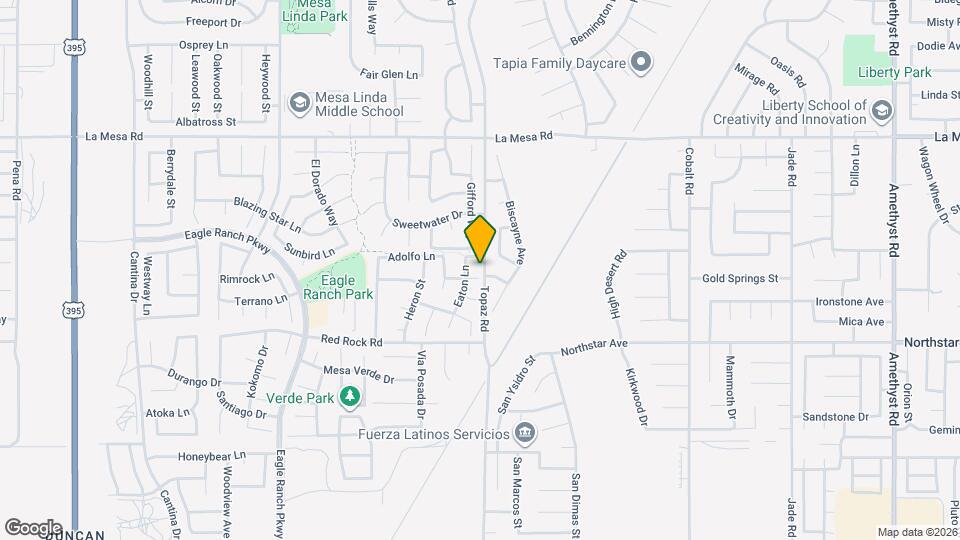 12888 Triton Ln Map and Location Details