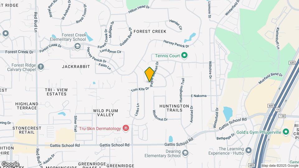 103 Payne Stewart Dr Map and Location Details