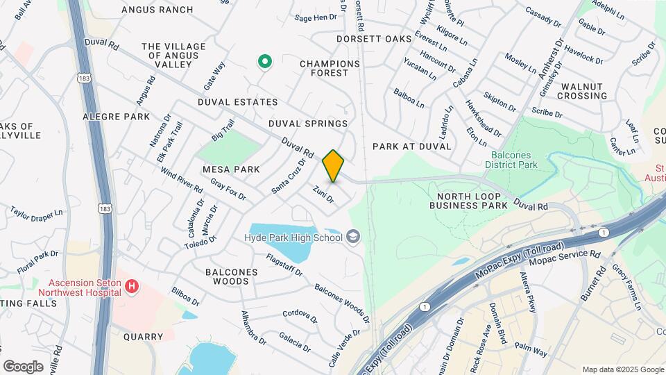4303 Steve Scarbrough Dr Map and Location Details