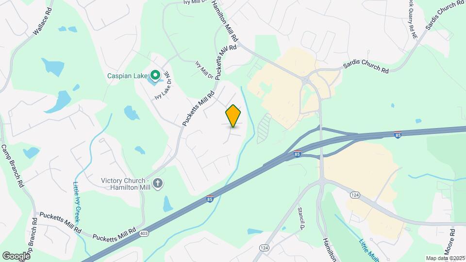 3208 Milstead Walk Way Mapa y Detalles de la Ubicación