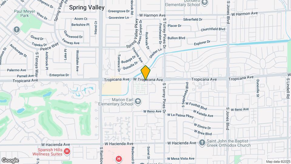 6611 W Tropicana Ave Map and Location Details
