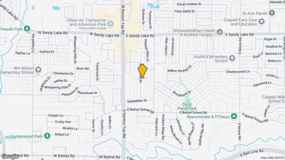 153 Meadowcreek Rd Map and Location Details