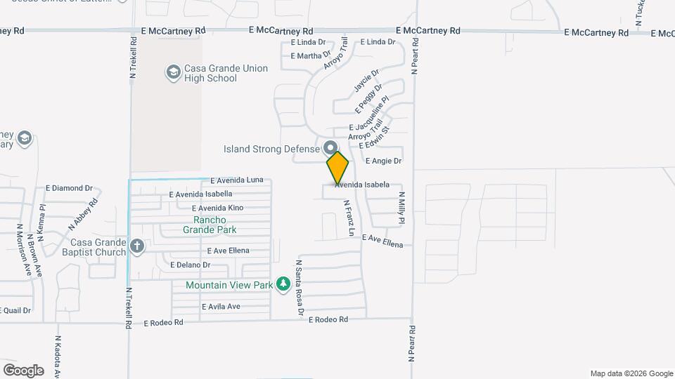 1367 Avenida Isabela Mapa y Detalles de la Ubicación