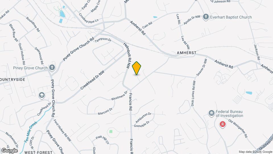 1623 Francis Rd Mapa y Detalles de la Ubicación