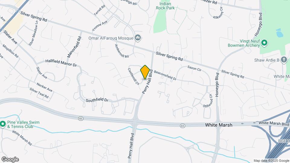 8530 Castlemill Cir Mapa y Detalles de la Ubicación