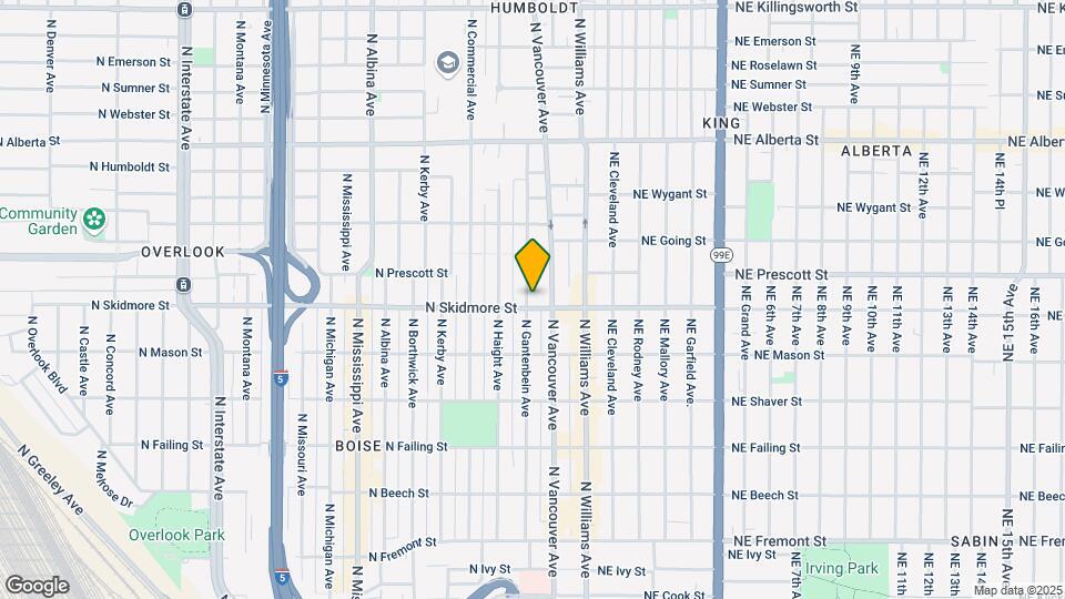 4320-4330 N Gantenbein Ave Map and Location Details