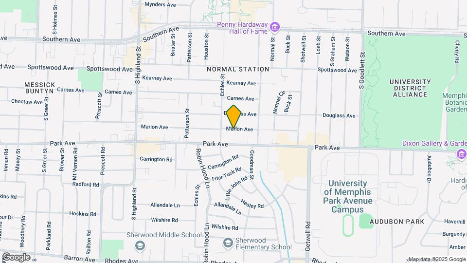 3753 Marion Ave Map and Location Details