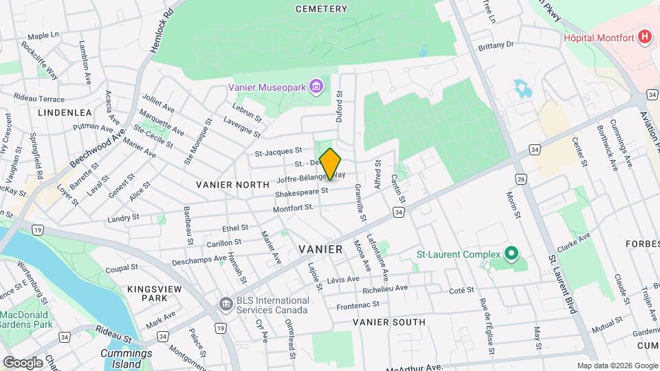 319 Shakespeare St Map and Location Details