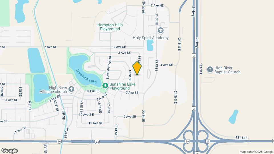 601 19 St SE Map and Location Details