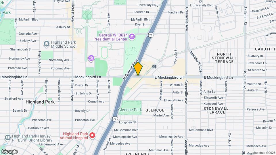 5320 E Mockingbird Ln Map and Location Details