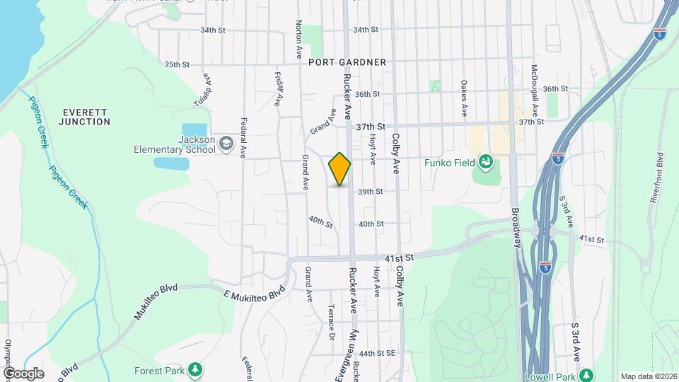 1312 39th St Map and Location Details