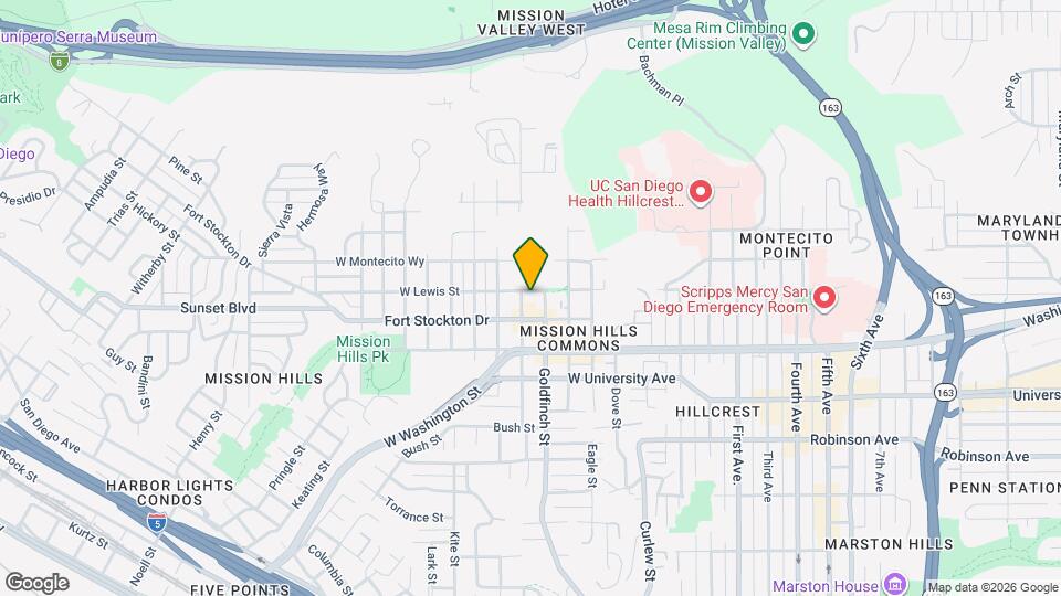 919 W Lewis St, Unit 3 Mapa y Detalles de la Ubicación