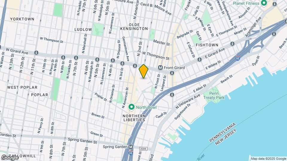 1112 N Hancock St Mapa y Detalles de la Ubicación