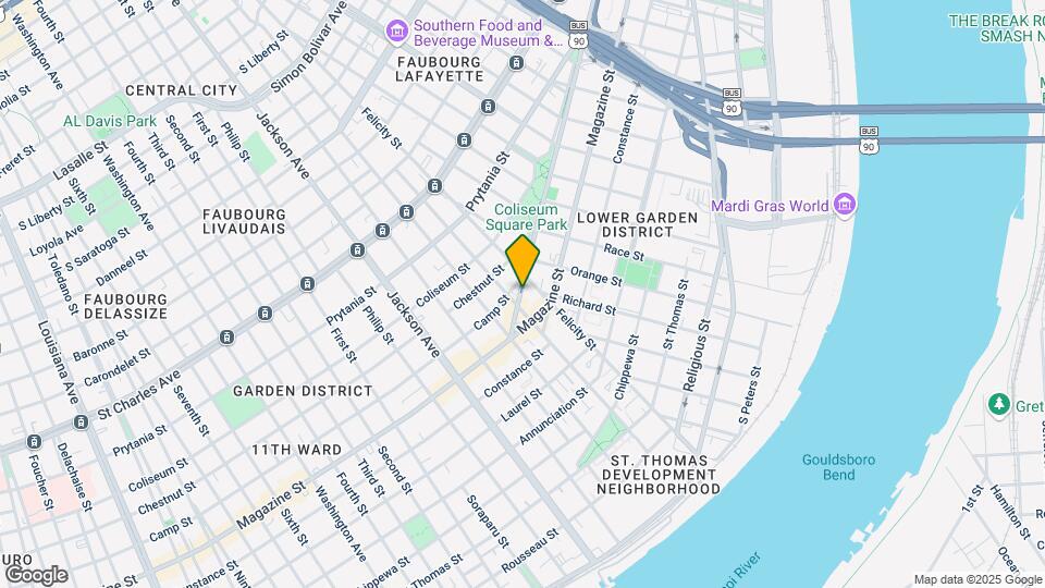 1826 Sophie Wright Pl Mapa y Detalles de la Ubicación