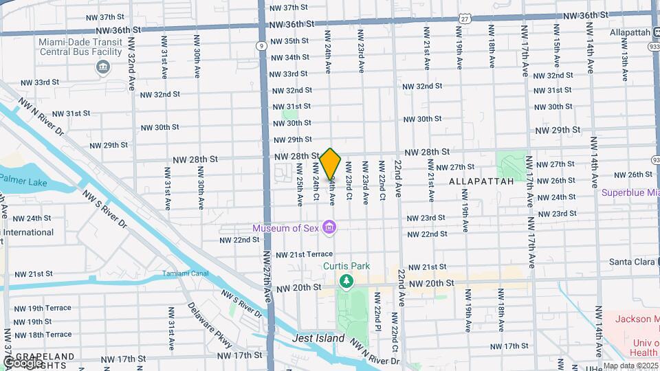 2401 NW 26th St Map and Location Details