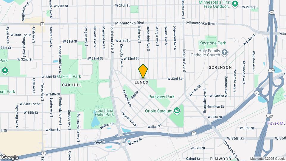 3284 Idaho Ave S Map and Location Details