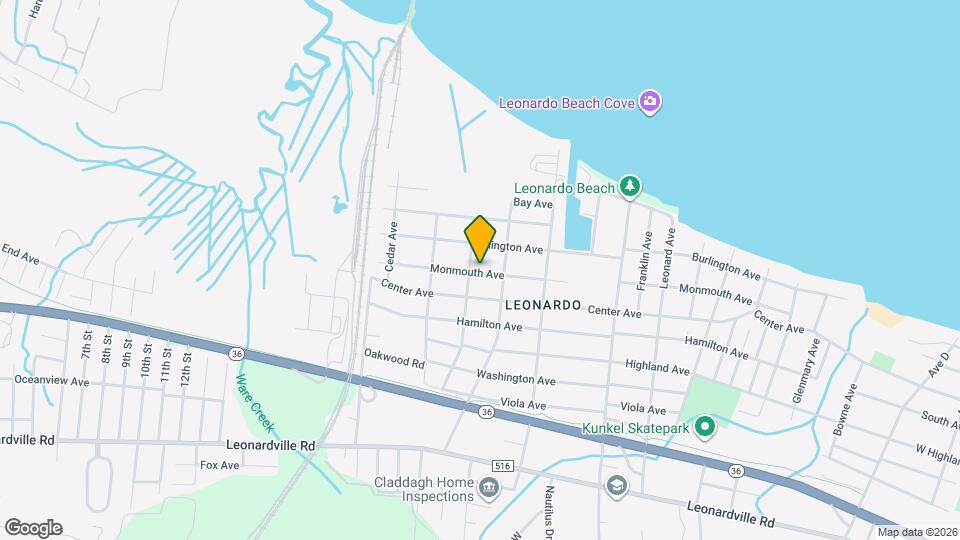 399 Monmouth Ave Map and Location Details