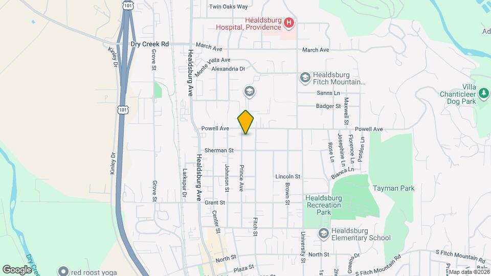 824 Prince Ave Map and Location Details