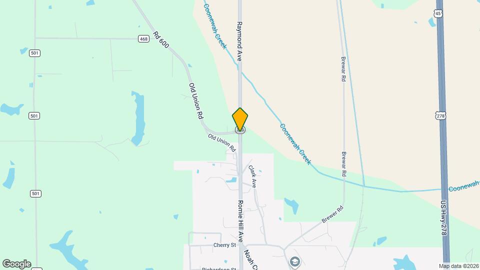 338 Hwy 145 N Map and Location Details