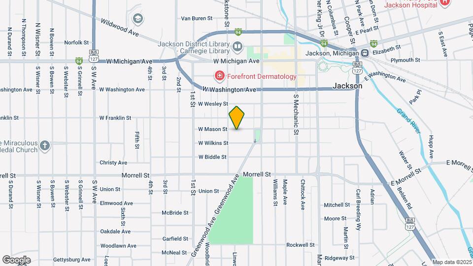 231 W Mason St Map and Location Details