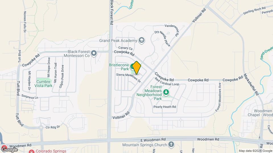 6964 Sierra Meadows Dr Map and Location Details