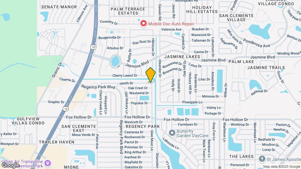 10227 Glen Moor Ln Map and Location Details