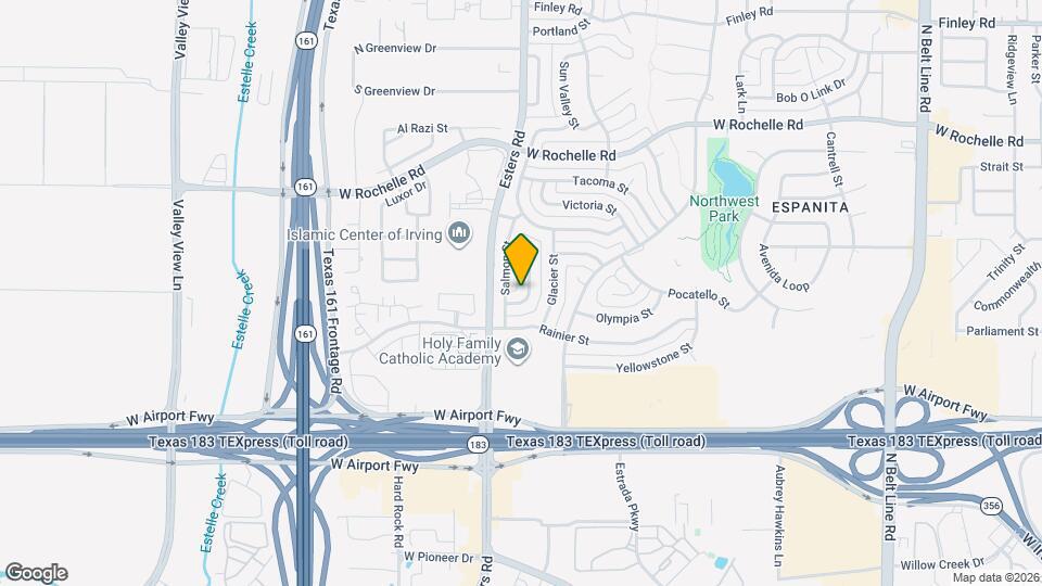 2417 Coulee St Map and Location Details