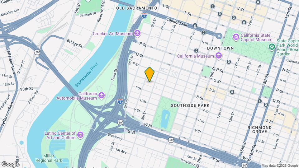 414 S St Map and Location Details