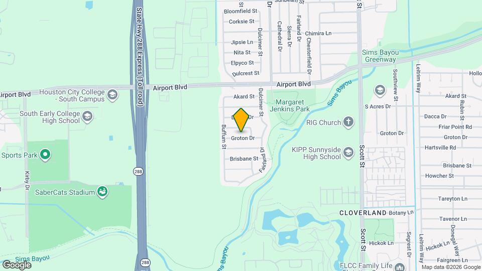 3031 Groton Dr Map and Location Details